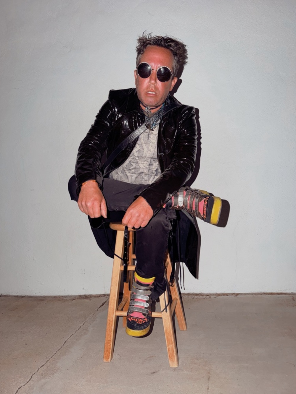 Authentic Dior Homme Runway Coated Calf Leather Jacket - Picture 2 of 6